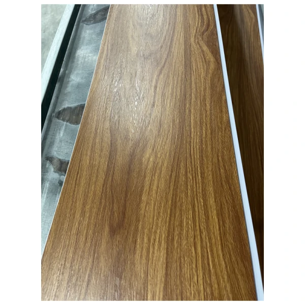feather wooden grain PVC ceiling board