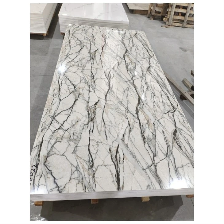 PVC Wall Panel UV Mármol Coating